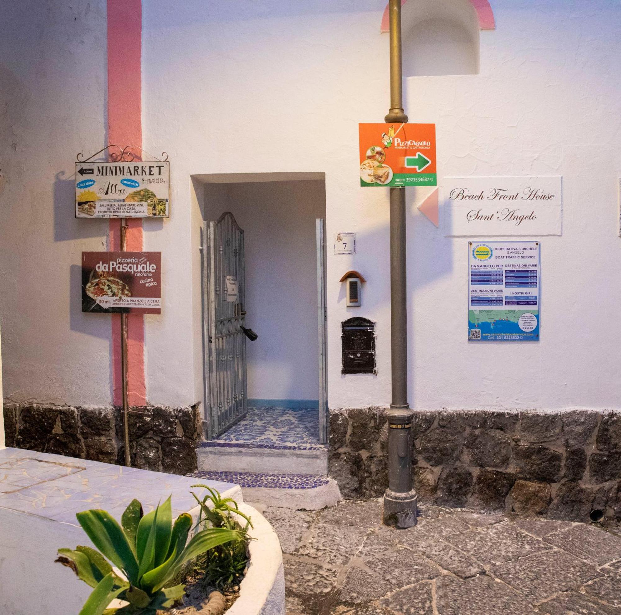 Mare Nostrum - Beachfront House - Sant'Angelo Ischia ภายนอก รูปภาพ